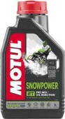 Motul SnowPower 2T FD Technosynt 1л масло моторное 101020/106599