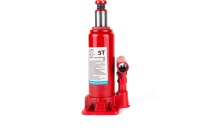 Домкрат гидравлический 5тонн бутылочный в коробке красный AUTOVIRAZH AV-074205
