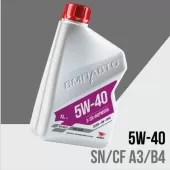 ВМПАВТО 3-SN 5w40 A3/B4 SN/CF 1л масло моторное 9222