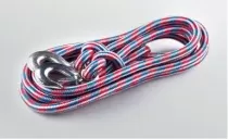 Трос-веревка 12тонн 5метров с крюками усиленный Трос-веревка 12тонн 5метров с крюками усиленный