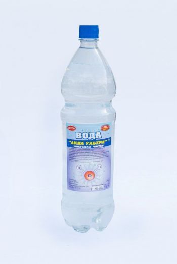 Вода дистиллированная "АКВА"Ультра 1.5л ПЭТ-бутылка