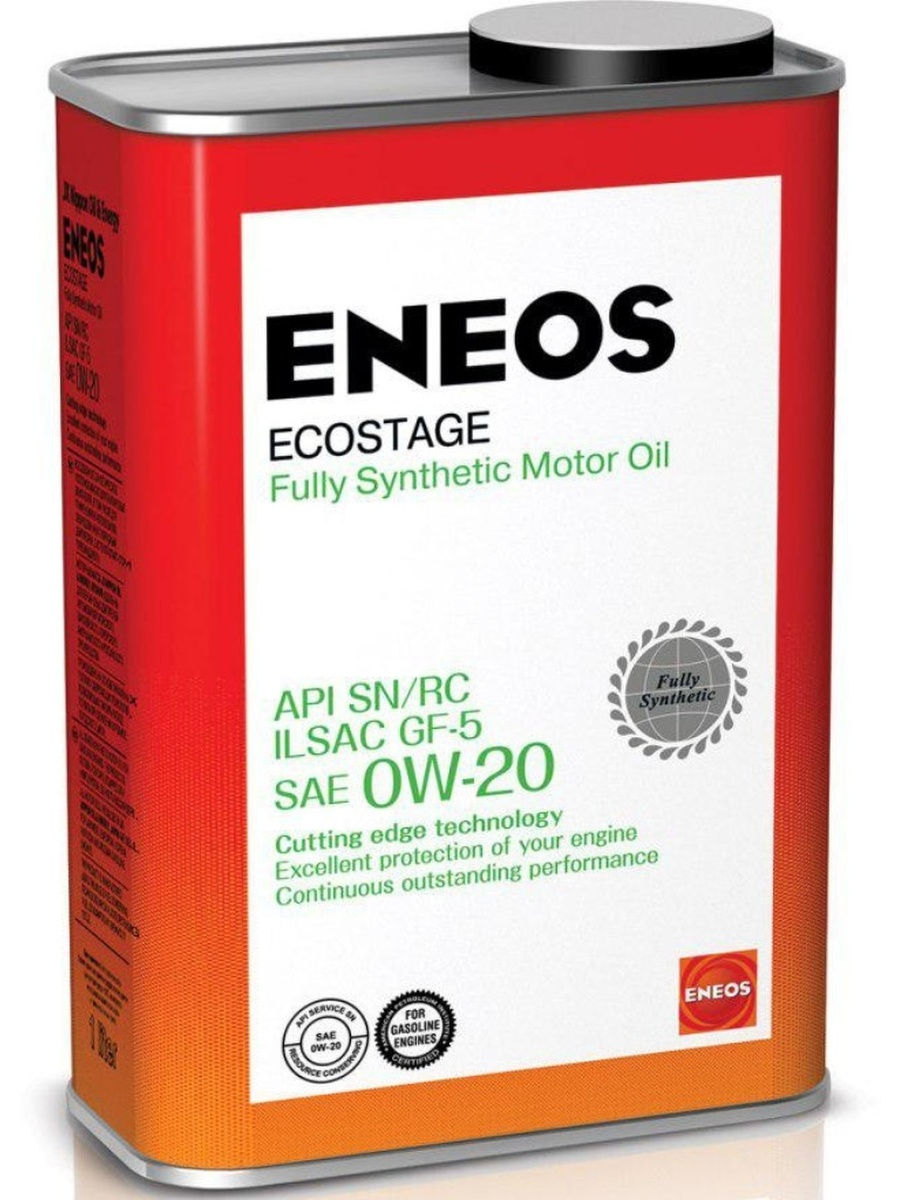 ENEOS Ecostage SN 0W20 1л масло моторное синтетика
