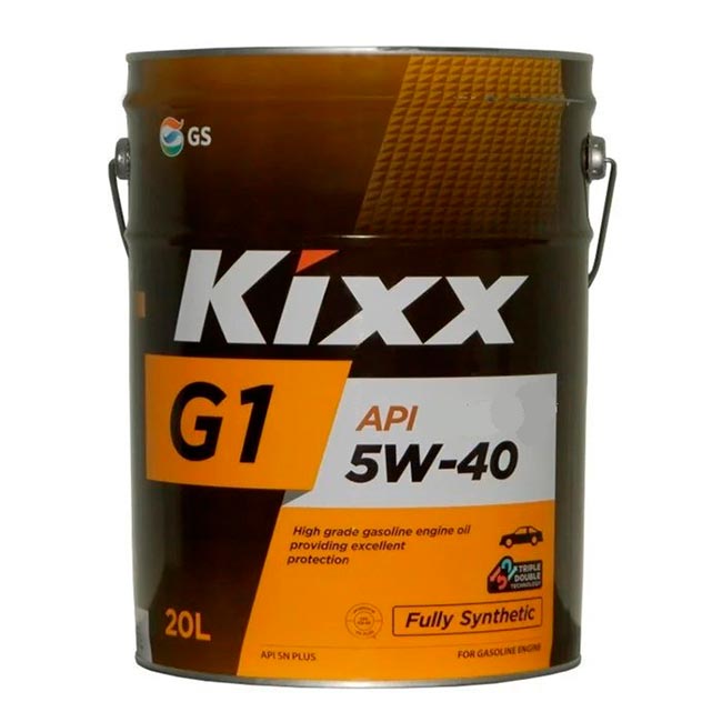 Kixx 5W40 G1 SP синтетическое масло моторное 20л.
