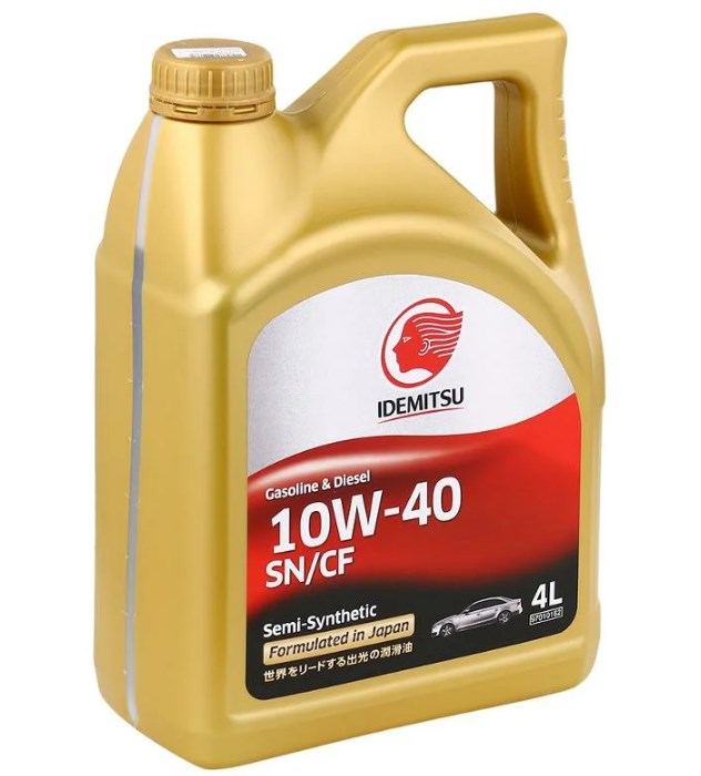 IDEMITSU S-S 10w40 SN/CF 4л.полусинтетическое масло моторное