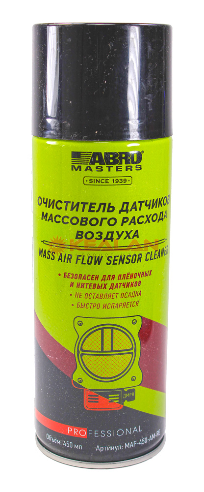 ABRO Очиститель датчика расхода воздуха 200мл MAF-450-AM-RE MASTERS
