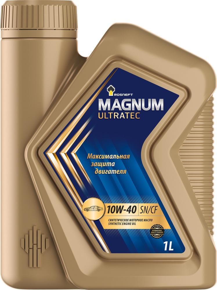 Роснефть Magnum Ultratec 10w40 1л синтетика масло моторное