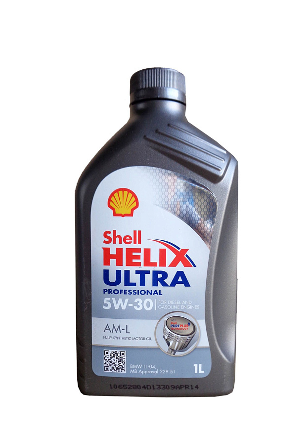 Shell Helix Ultra 5w30 1л. EC масло моторное