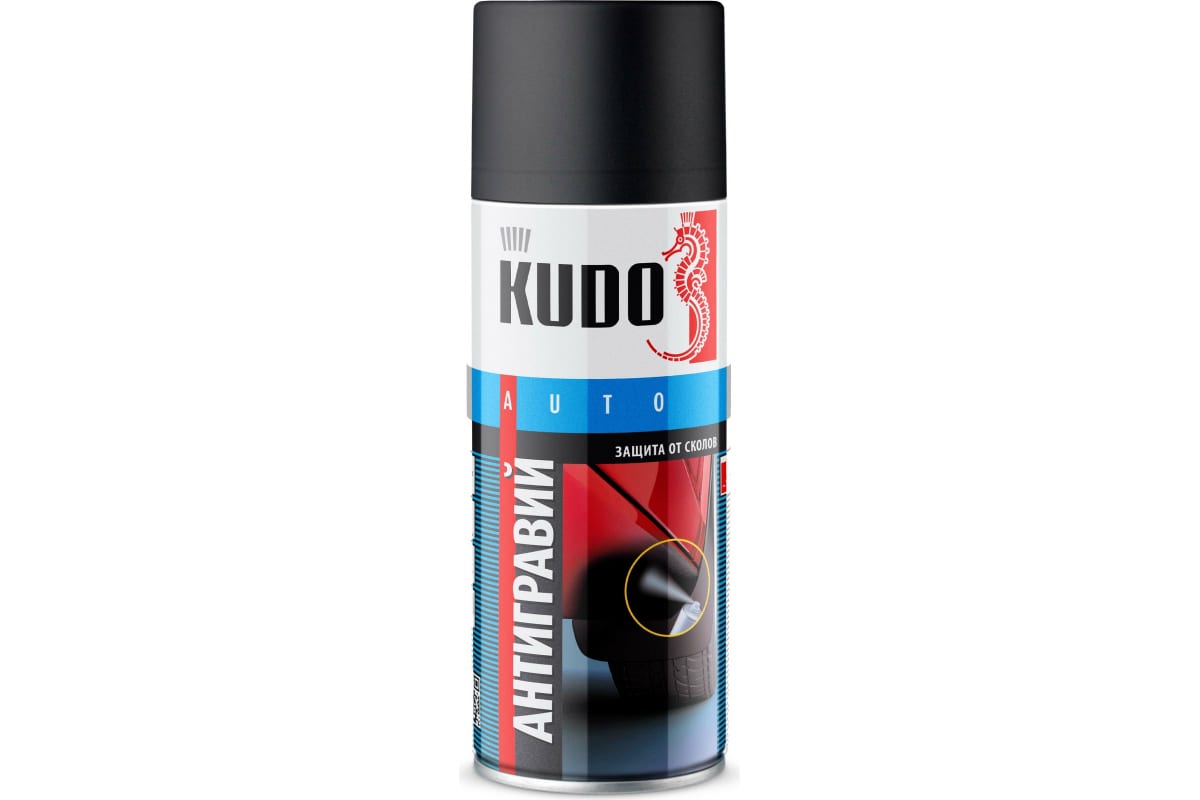 KUDO-5222 Антигравий черный 520мл