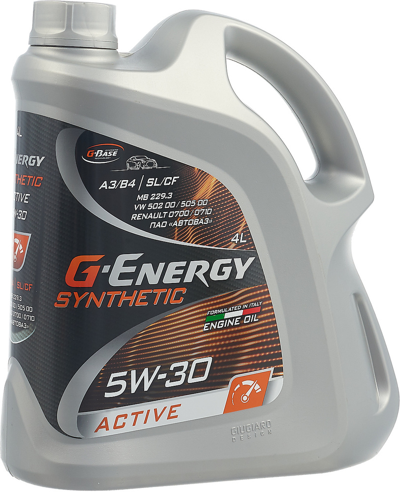 G-Energy Synth Active 5w30 4л синтетическое масло моторное