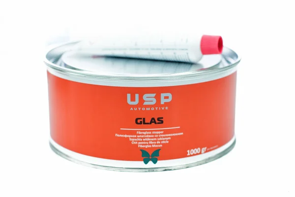 Шпатлевка USP Glas со стекловолокном 0,25кг