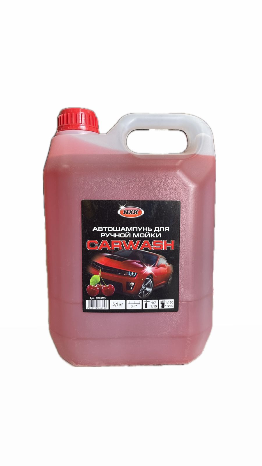 СВ STARWAX Автошампунь д/ручной мойки CARWASH 5л(5.1кг)