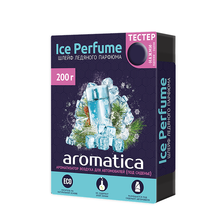 Fouette ароматизатор под сиденье AR-1 Ice Perfume 200г серии "Aromatica"