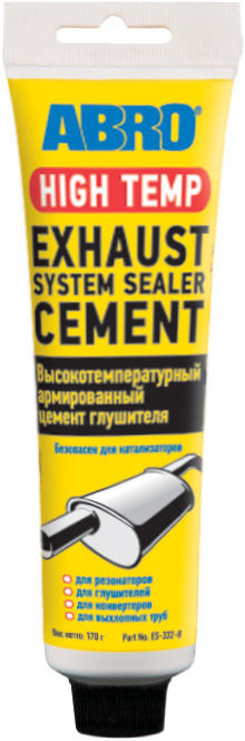 ABRO Цемент глушителя 170г ES-332-R