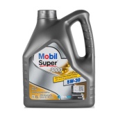 Mobil Super 3000 XE 5/30 4л синтетическое масло моторное EU