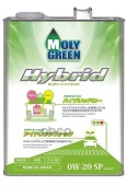 MOLYGREEN HYBRID 0W-20 SP 4л масло моторное