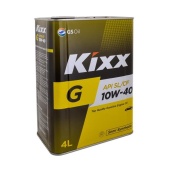 Kixx 10W40 G SL полусинтетическое масло моторное 4л.