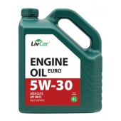 LIVCAR ENGINE EURO 5w30 С2/3 SN/CF 4л синтетическое моторное масло