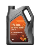 S-OIL 7   ATF  VI  (4л), Fully Synthetic  (1/4)