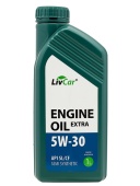 LIVCAR ENGINE EXTRA 5w30 SL/CF 1л полусинтетическое масло моторное