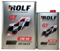 ROLF 5w40 GT SN/CF жб АКЦИЯ!4л+1л синтетическое масло моторное ROLF 5w40 GT SN/CF жб АКЦИЯ!4л+1л синтетическое масло моторное