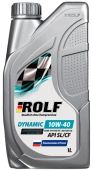 ROLF 10w40 DYNAMIC SL/CF 1л полусинтетика масло моторное