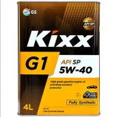 Kixx 5W40 G1 SP синтетическое масло моторное 4л.