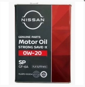 NISSAN 0w20 Strong Save X SP 4л масло моторное