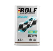 ROLF 10w40 DYNAMIC SL/CF 4л полусинтетика масло моторное