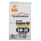 AUTOBACS ENGINE OIL SYNTHETIC 5W30 SP/GF-6A 1л масло моторное Сингапур