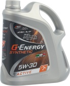 G-Energy Synth Active 5w30 4л синт.масло моторное