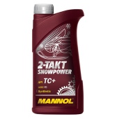 MANNOL 2-TAKT SNOWPOWER 1л синтетическое масло MN7201-1