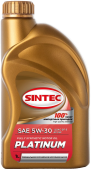 SINTEC PLATINUM 5W30 SN GF-5 1л ILSAC синтетическое масло моторное