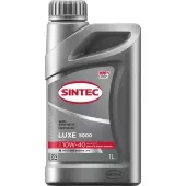 SINTEC LUXE 5000 10W40 SL/CF 1л полусинтетическое масло моторное 600231