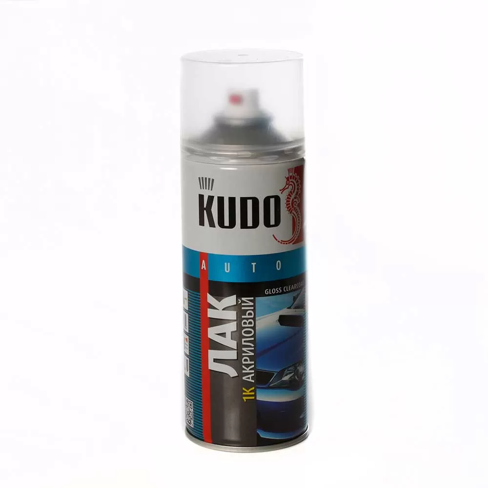 KUDO-9010 Лак акриловый 1К глянцевый 520мл