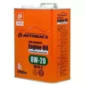 AUTOBACS ENGINE OIL FS 0W20 SN/GF-5 4л масло моторное