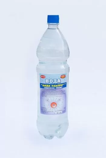 Вода дистиллированная "АКВА"Ультра 1.5л ПЭТ-бутылка
