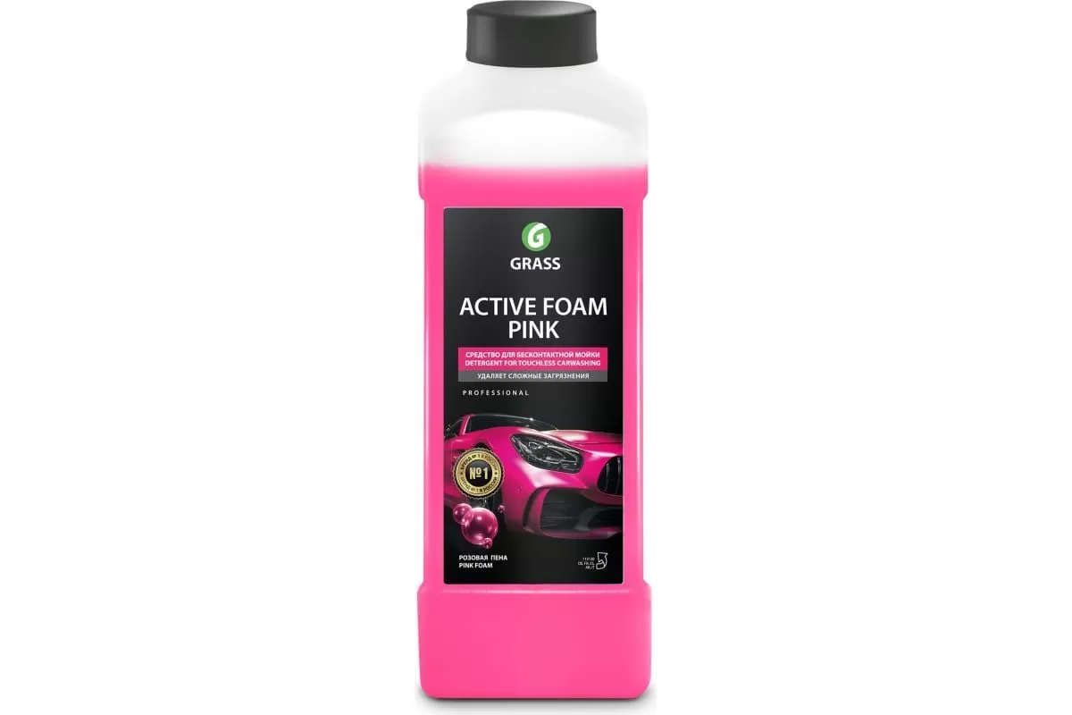 GRASS БКМ "Active Foam Pink" 1л Автохимия 113120