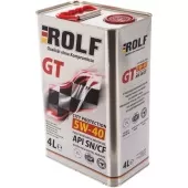 ROLF 5w40 GT SN/CF жб 4л синтетическое масло моторное 322229