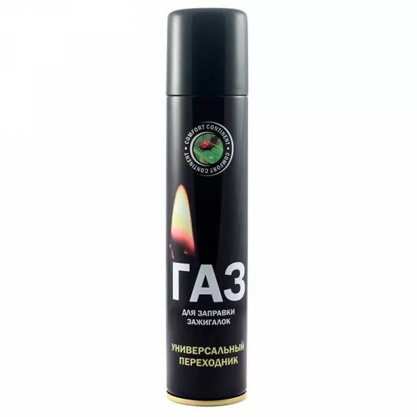 Газ для заправки зажигалок СИБИАР 210см3 (continent comfort)