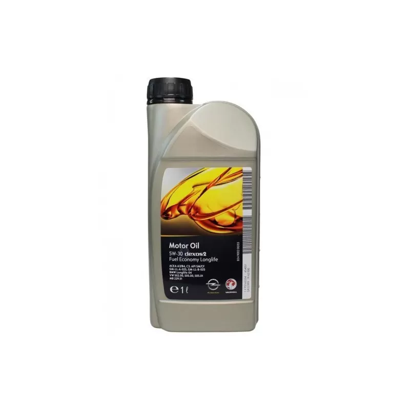 OPEL GM Dexos2 SAE 5w30 1л 93165690