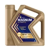 Роснефть Magnum Ultratec 10w40 4л синтетика масло моторное