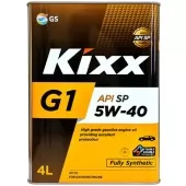 Kixx 5W30 G1 SP синтетическое масло моторное 4л.