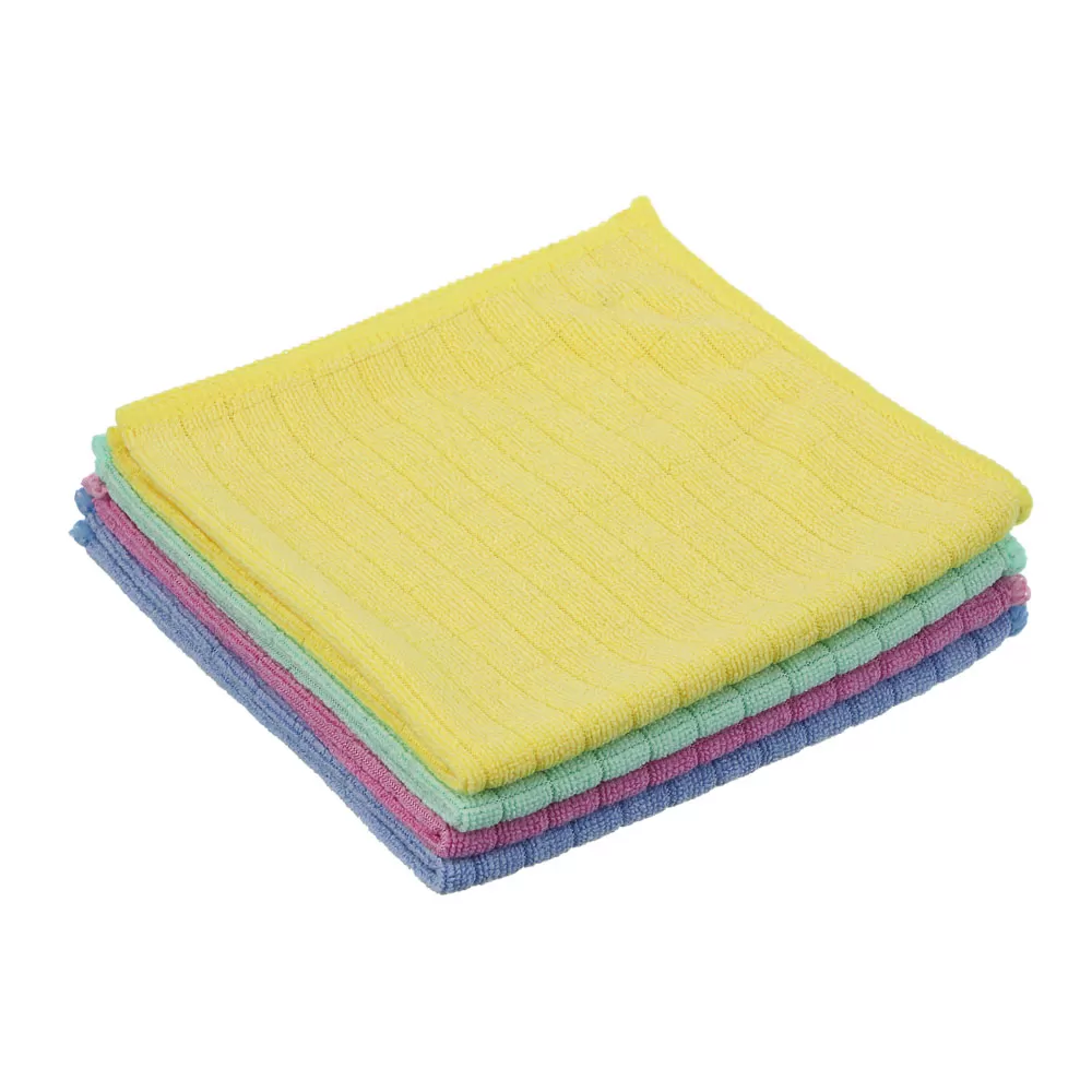 Салфетка VETTA микрофибра в клетку 30*30 4цвета