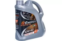 G-Energy Synth Long Life 10w40 4л синтетическое масло моторное