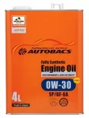 AUTOBACS ENGINE OIL FS 0W30 SP/GF-6A 4л масло моторное