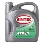 SINTEC ATF DEX III 4л масло трансмиссионное