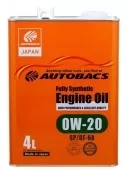 AUTOBACS ENGINE OIL FS 0W20 SP/GF-6A 4л масло моторное