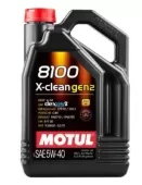 Motul 8100 5W40 X-Clean C3 GEN2 4л синтетическое масло