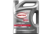 SINTEC LUXE 5000 5W40 SL/CF Акция5л(по цене 4л) полусинтетическое масло моторное 600299