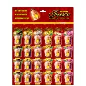 Areon ароматизатор деревянный FRESCO лист 24шт 704-149